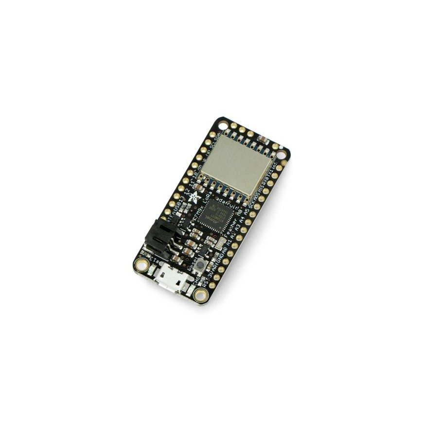 Adafruit Feather M0 + radio modulis