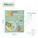 Lilliputiens My First Calendar Soft Activity Board 83894 Lilliputiens My First Calendar Soft Activity Board 83894