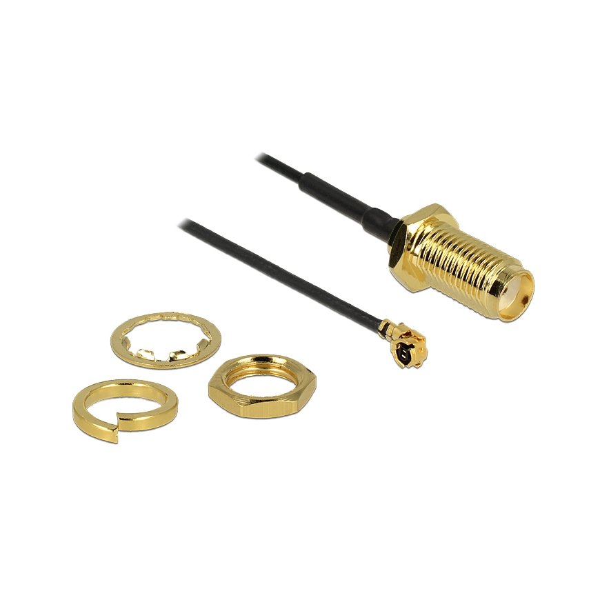 DeLOCK SMA - MHF/U.FL 50mm