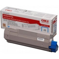OKI 43872307 tonerio kasetė 1 vnt Originalus Žydras