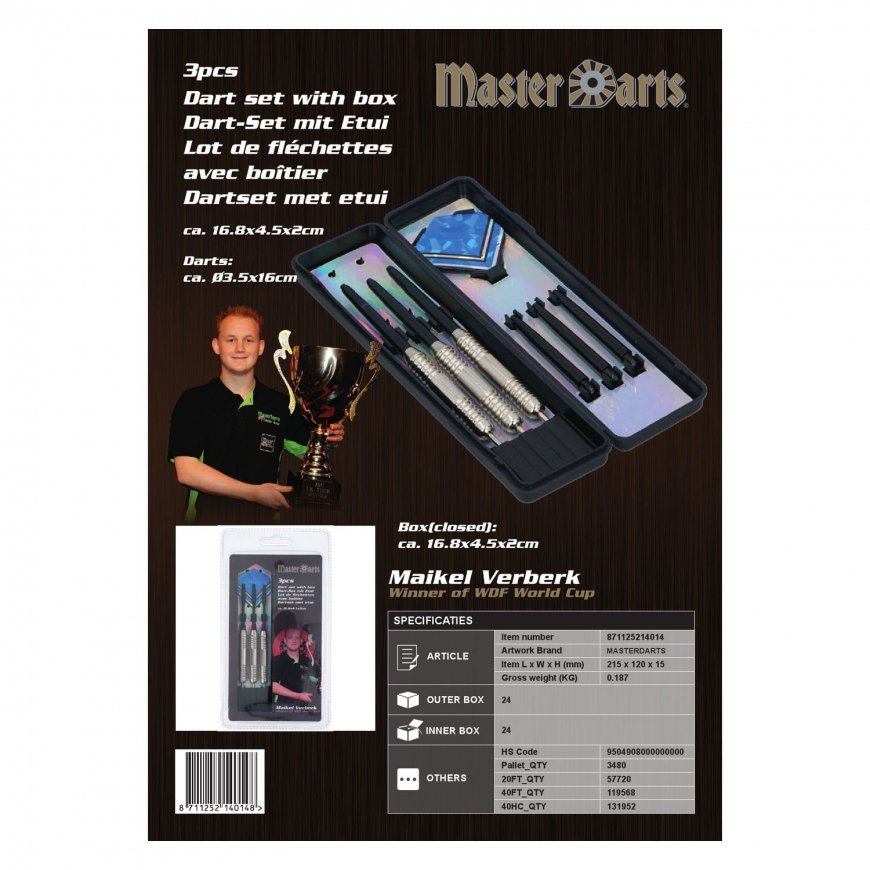 Master Darts Metal Flights Dart 3 Universal Cable