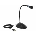 DeLOCK 65871 микрофон Черный Микрофон для ПК