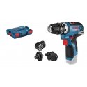 Bosch GSR 12V-35 FC Professional 1750 RPM 590 g musta, Sininen Bosch GSR 12V-35 FC Professional 1750 RPM 590 g musta, Sininen