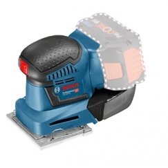 Bosch GSS 18V-10 Professional Išcentrinis orbitinis šlifuoklis 22000 OPM Juoda, Mėlyna, Raudona