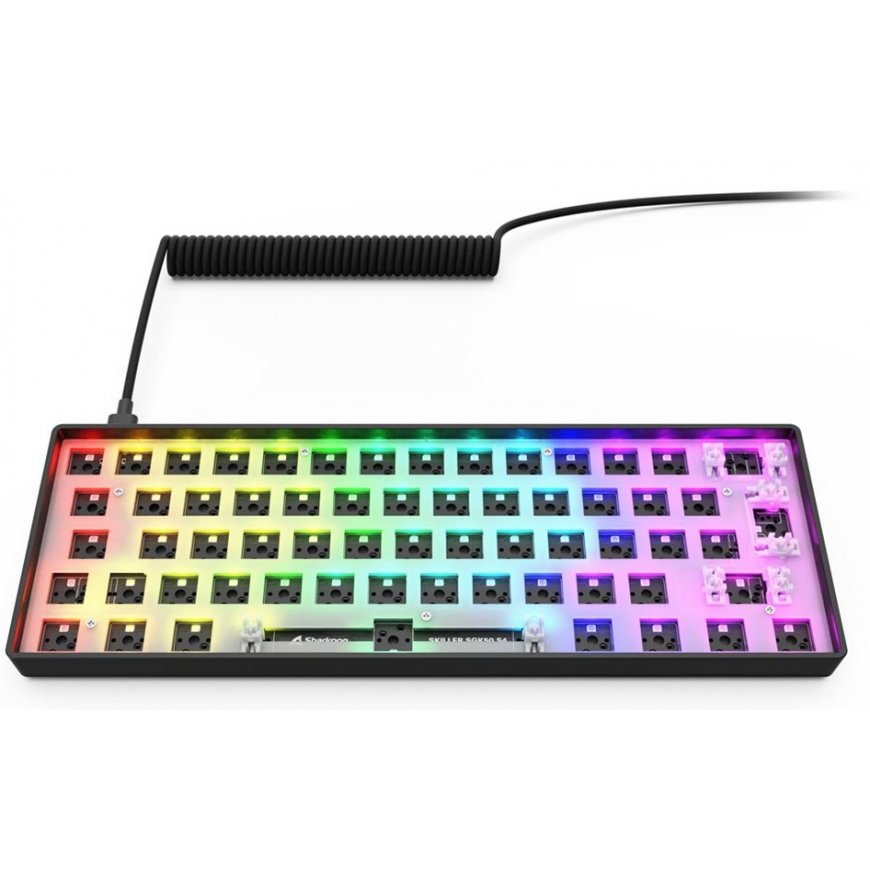 Sharkoon SKILLER SGK50 S4 näppäimistö Koti USB QWERTY Saksa musta – 5