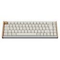 Keychron K6 HE SE 65 % pelinäppäimistö, valkoinen/puu Keychron K6 HE SE 65 % pelinäppäimistö, valkoinen/puu