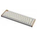 Клавиатура Keychron K6 HE SE 65%, белая/дерево Клавиатура Keychron K6 HE SE 65%, белая/дерево