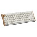 Keychron K6 HE SE 65% spēļu tastatūra, balta/koks Keychron K6 HE SE 65% spēļu tastatūra, balta/koks