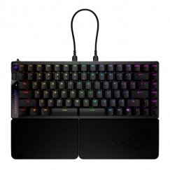 ASUS ROG Falcata klaviatuur Mängimine USB + RF Wireless + Bluetooth Must