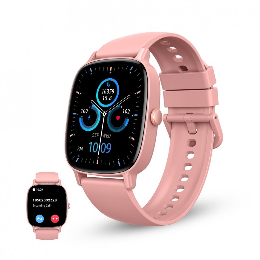 Ksix BXSW31R smartwatch / sport watch 4.65 cm (1.83") TFT Digital 240 x 284 pixels Touchscreen Pink