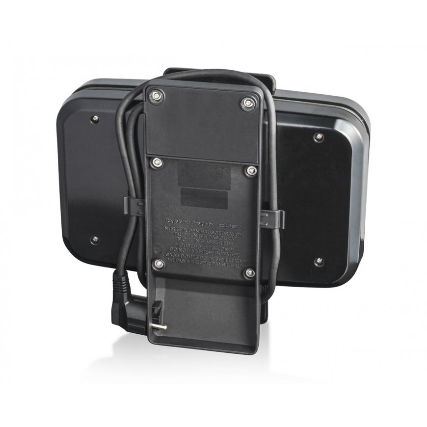 Cloer 1459 c 2 vahvel(id) 1000 W Must, Roostevaba teras – 4
