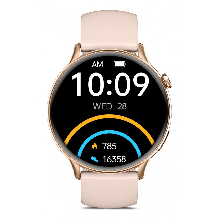 Ksix Core 2 3,63 cm (1.43") AMOLED 47 mm Digitaalinen 466 x 466 pikseliä Kosketusnäyttö Ruusu – 4