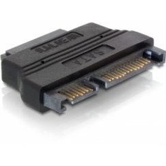 DeLOCK SATA 22-pin / Slim SATA Adapter SATA 22-pin M Slim SATA 13-pin FM musta
