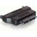 DeLOCK SATA 22-pin / Slim SATA Adapter SATA 22-pin M Slim SATA 13-pin FM Melns DeLOCK SATA 22-pin / Slim SATA Adapter SATA 22-pin M Slim SATA 13-pin FM Melns