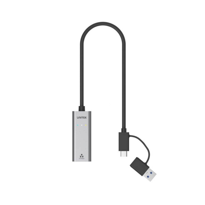 UNITEK U1313C dokstacija Vadu USB 3.2 Gen 1 (3.1 Gen 1) Type-A + Type-C Pelēks – 4