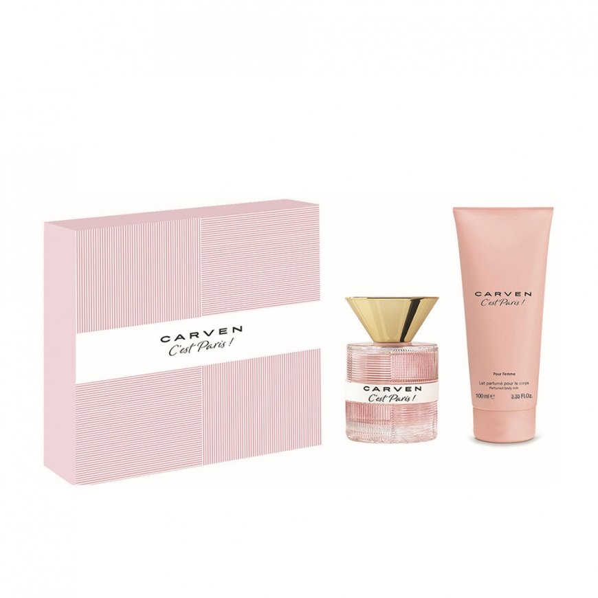 Carven C'EST PARIS FOR WOMEN CASE 2 pcs