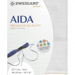 Zweigart Drobe Zweigart Sawitzki Pre-cut Fein-Aida 48x53 cm 379370114853