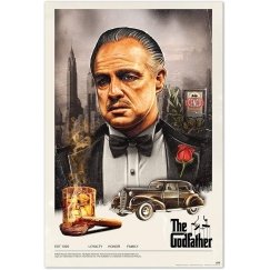 ERIK The Godfather plakatas