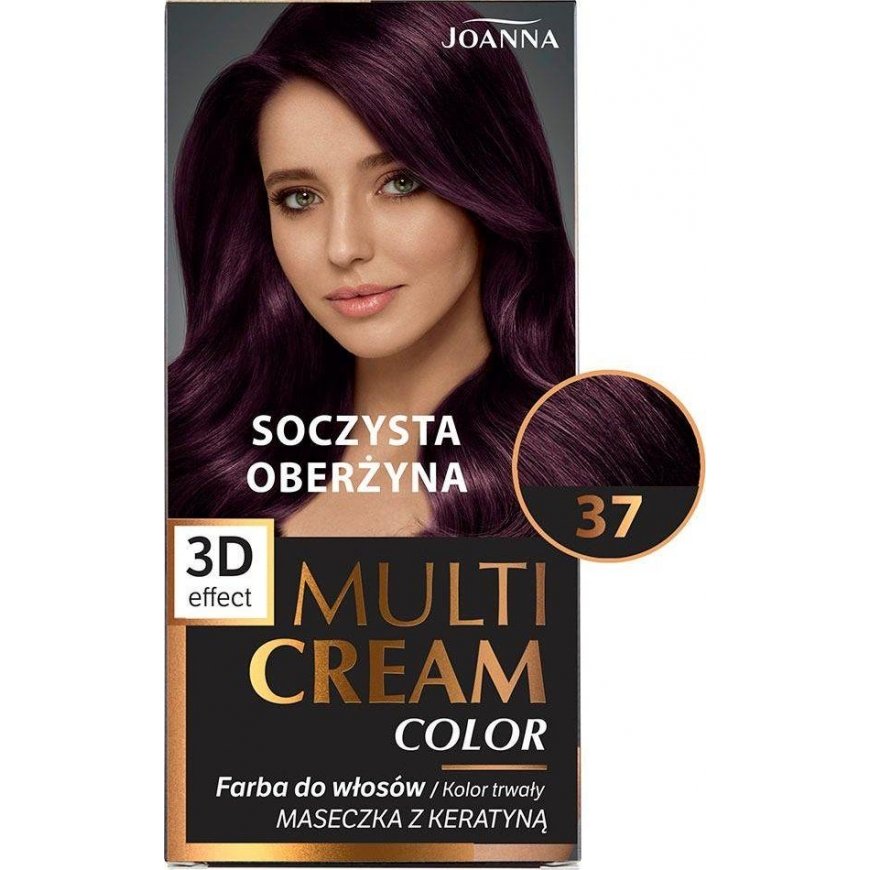 Joanna Multi крем Color 37 Яркий баклажан – 2