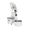Virtuvinis kombainas Prismafood Spiralinis maišytuvas su fiksuotu dubeniu, 2 greičiai, 128 kg/val., 48 l, 400 V, 2200 W