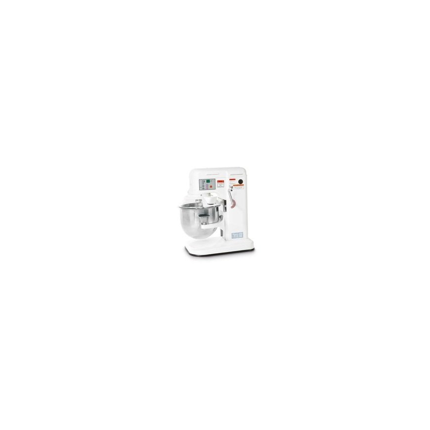 Prismafood Kitchen Mixer Spiral Mixer with Fixed Bowl, 2 Speeds, 128 kg/h, 48 L, 400 V, 2200 W – 2