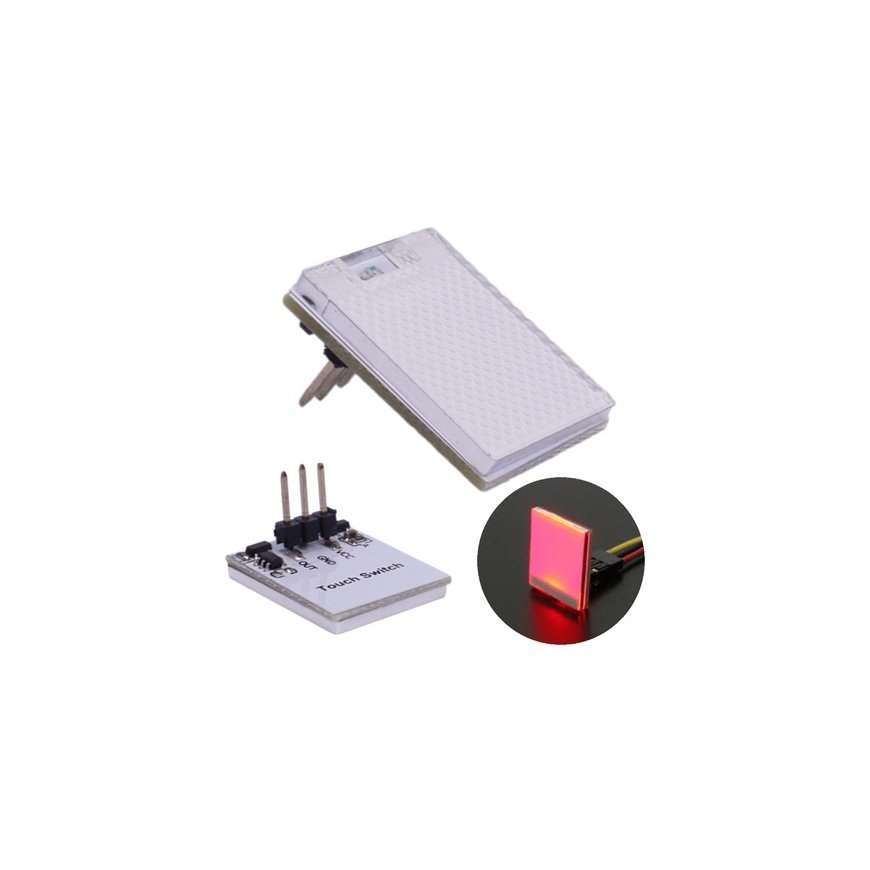 OEM HTTM touchscreen sensor module - glowing - red - status memory