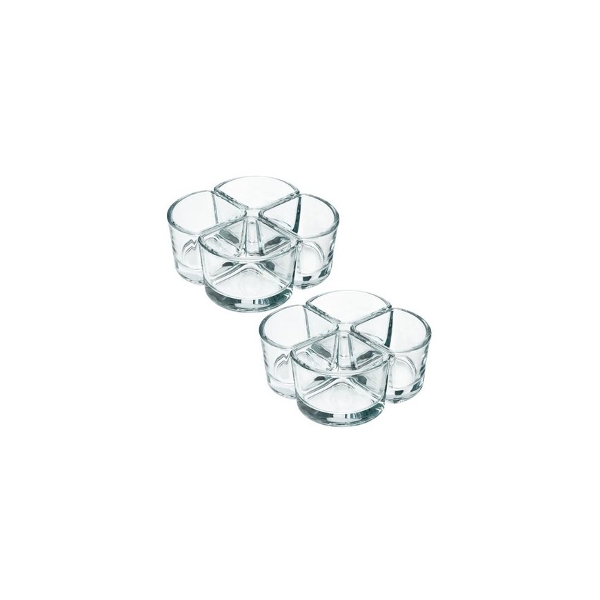 Set of 2 tea/dessert cups Gondol 16.5 x 8.8 cm PASABAHCE