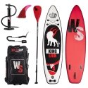 Inflatable paddle board WILDSUP "KING LION" 11.5', 350 x 90 x 15 cm, 22 psi, Double layer Inflatable paddle board WILDSUP "KING LION" 11.5', 350 x 90 x 15 cm, 22 psi, Double layer