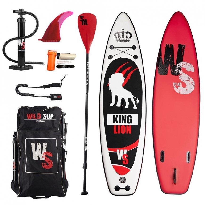 Inflatable paddle board WILDSUP "KING LION" 11.5', 350 x 90 x 15 cm, 22 psi, Double layer – 2