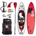 Inflatable paddle board WILDSUP "KING LION" 11.5', 350 x 90 x 15 cm, 22 psi, Double layer Inflatable paddle board WILDSUP "KING LION" 11.5', 350 x 90 x 15 cm, 22 psi, Double layer