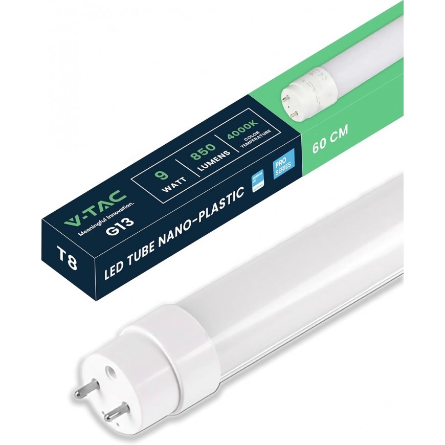 Samsung 20W LED T8 lamp V-TAC, 150 cm, G13, 4000K