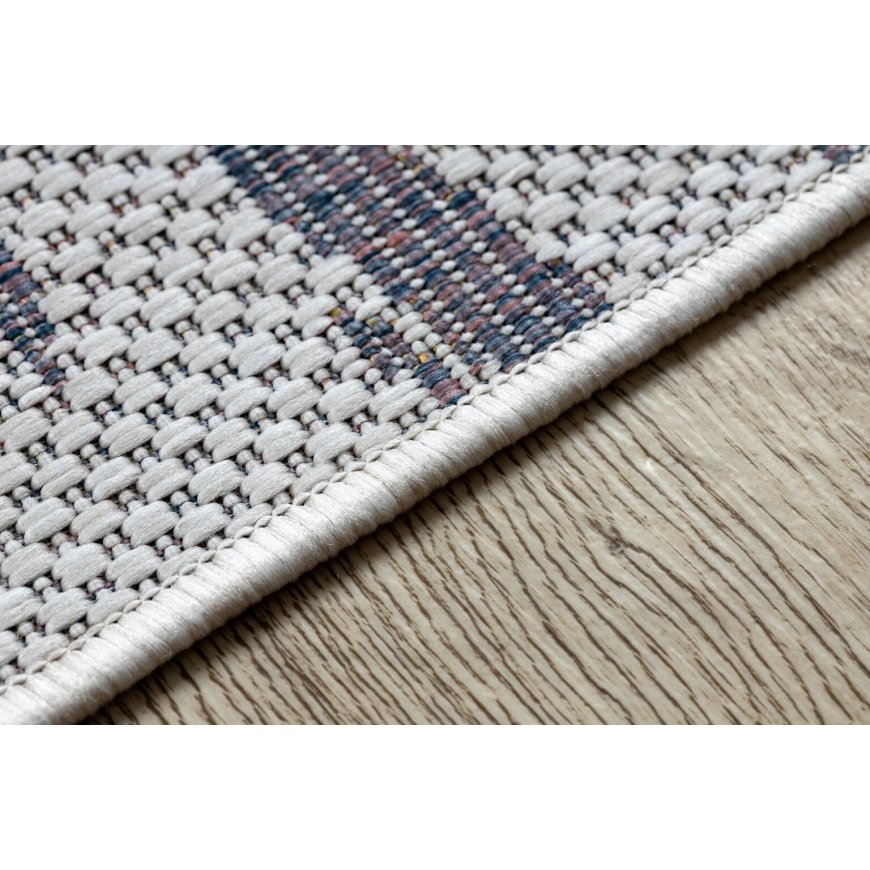 Sinine kilim WINK LINES 140x200 Hakano