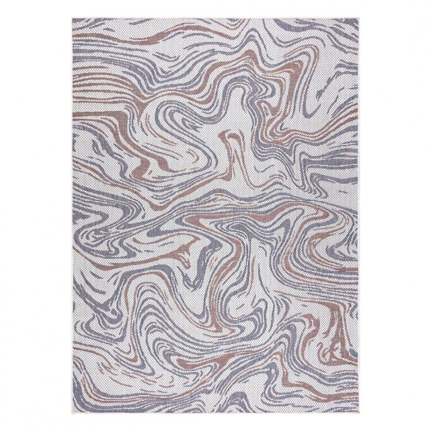 Sinine kilim WINK LINES 140x200 Hakano – 2