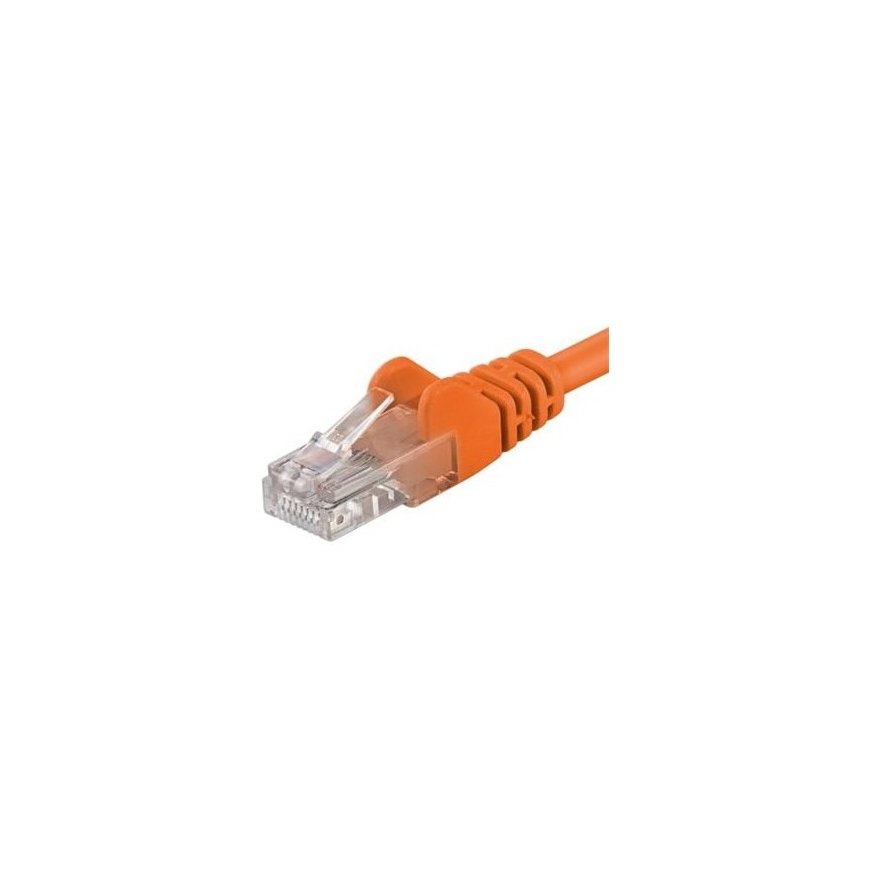 PremiumCord PREMIUMCORD Patch UTP kabelis RJ45-RJ45 CAT5e 5m oranžinis – 2