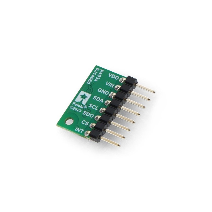 LPS22DF - датчик давления и высоты 126kPa - I2C/I3C/SPI - 1.8-5.5V - Pololu 2898 - пропаянные соединения
