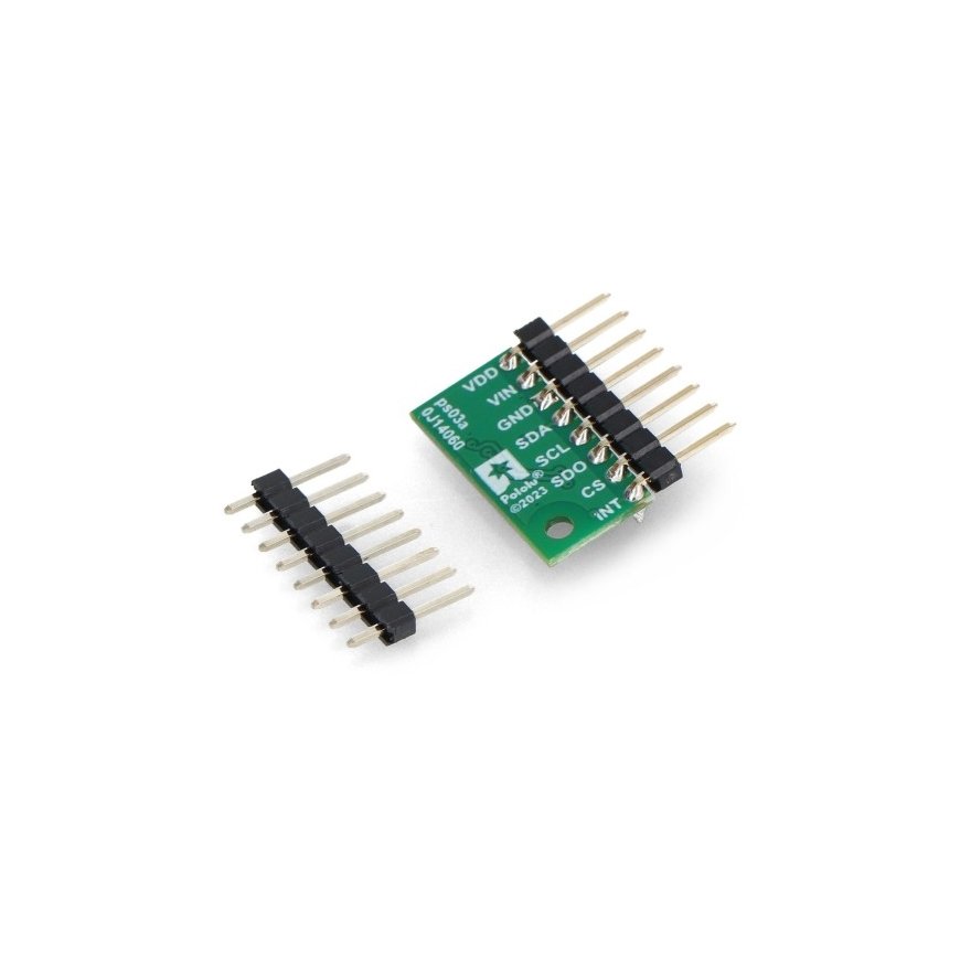 LPS22DF - датчик давления и высоты 126kPa - I2C/I3C/SPI - 1.8-5.5V - Pololu 2898 - пропаянные соединения – 2