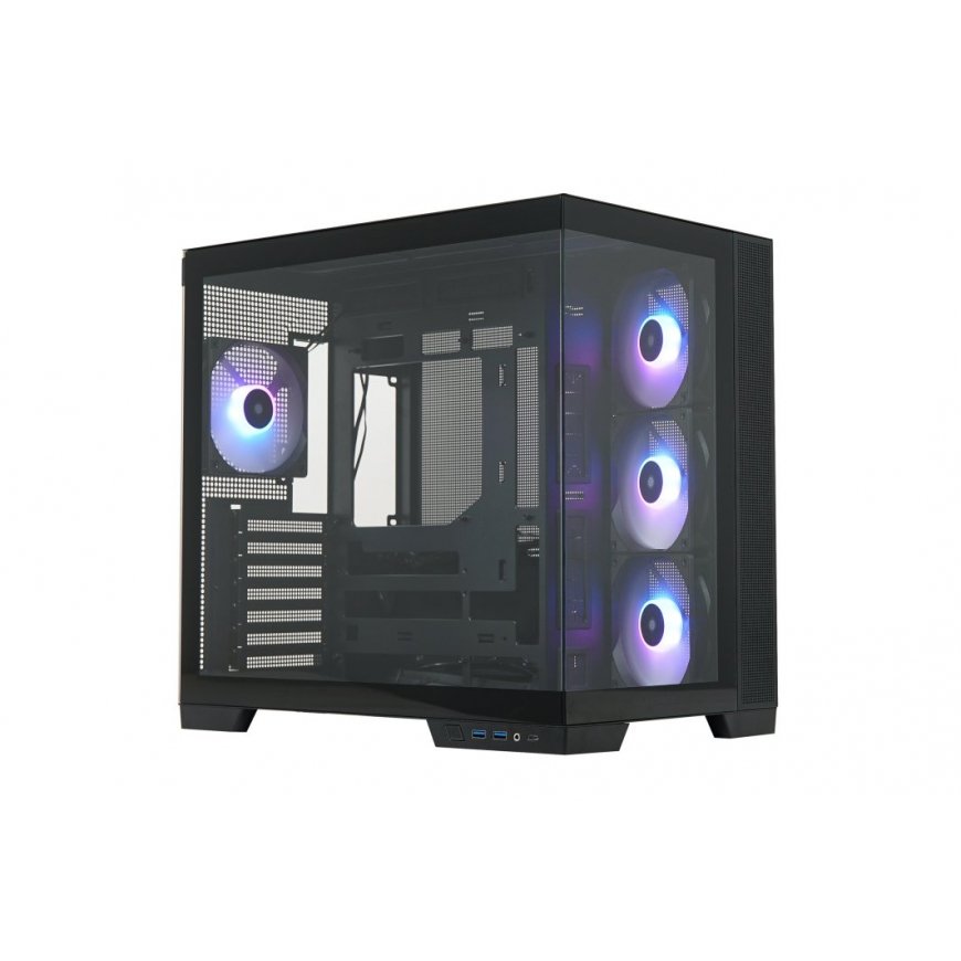 Silentware A-RGB Case (melna, 2 x