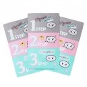 Holika Holika Pig Clear Blackhead 3-askeleen sarja (aitouden merkki) akneplästerit Holika Holika Pig Clear Blackhead 3-askeleen sarja (aitouden merkki) akneplästerit