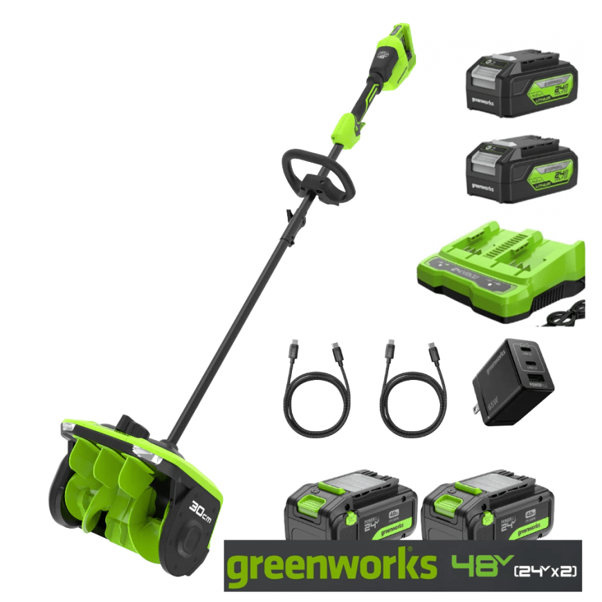 Greenworks Sniega tīrītājs Greenworks SS3002A2X 2x24