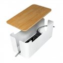 LogiLink KAB0075 - Logitech Kabelbox mit Bambus-Deckel LogiLink KAB0075 - Logitech Kabelbox mit Bambus-Deckel