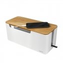 LogiLink KAB0075 - Logitech Kabelbox mit Bambus-Deckel LogiLink KAB0075 - Logitech Kabelbox mit Bambus-Deckel