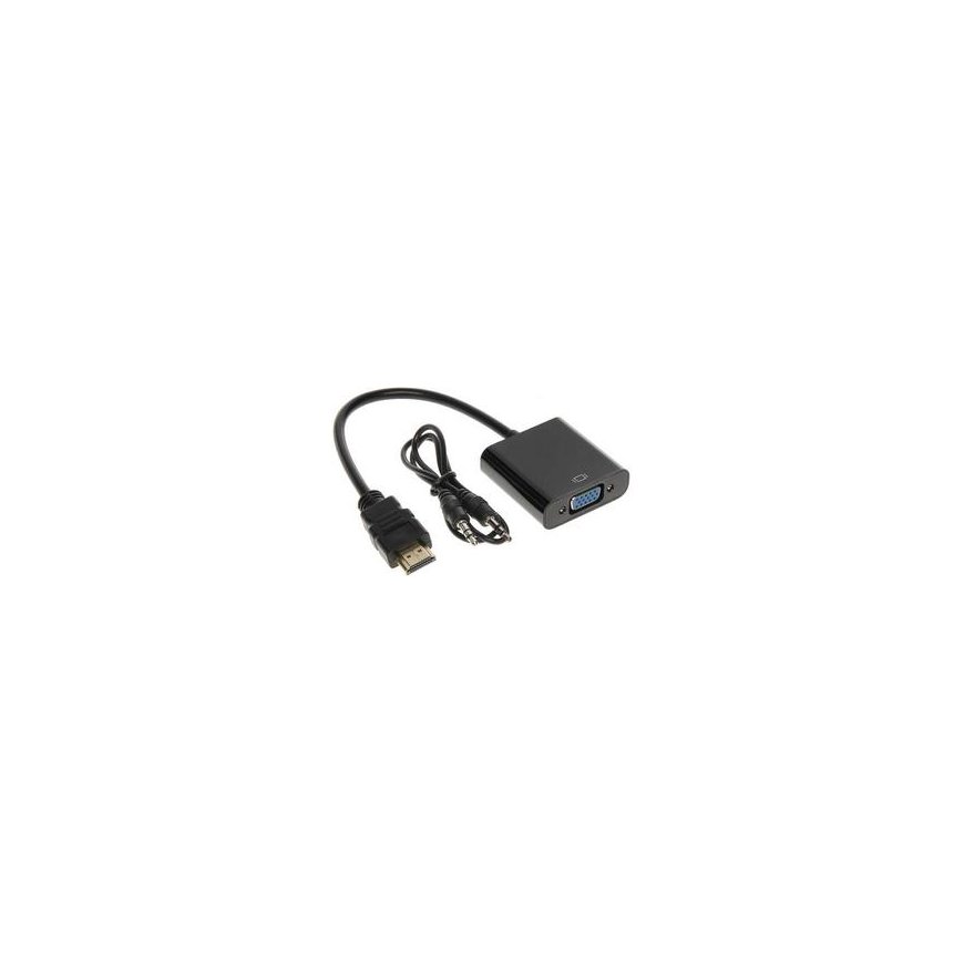 Spacetronik HDMI uz VGA + skaņas