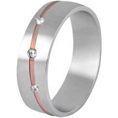 Brilio Silver Elegant Silver Ring with Cubic Zirconia RI158W