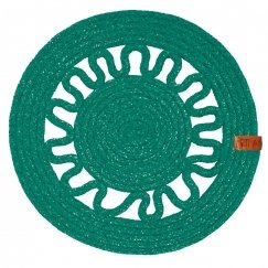 Boho-pöytämatto 35 cm vihreä AMBITION