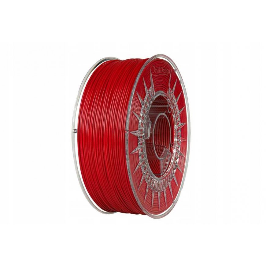 3D plastika Devil Design ASA 1.75mm 0.8kg – Sarkana