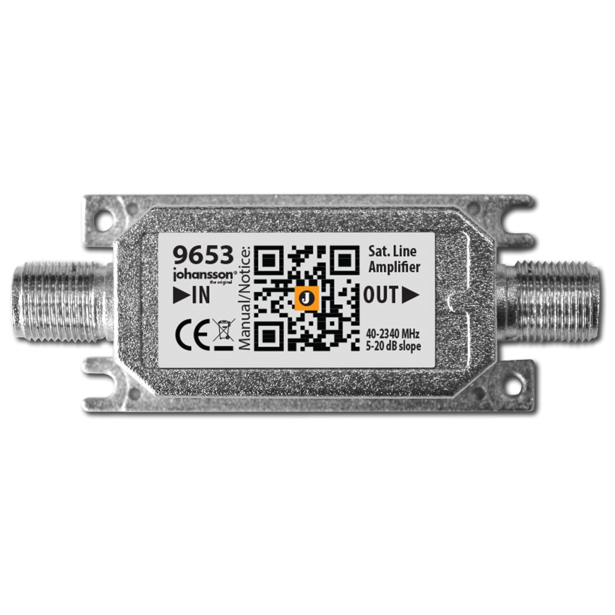 Johansson 9653 WideBand SAT võimendi 40-2340 MHz