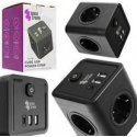 Spacetronik Maitinimo blokas 4xAC 2xUSB 1xUSB-C SPS-PS02B Spacetronik Maitinimo blokas 4xAC 2xUSB 1xUSB-C SPS-PS02B
