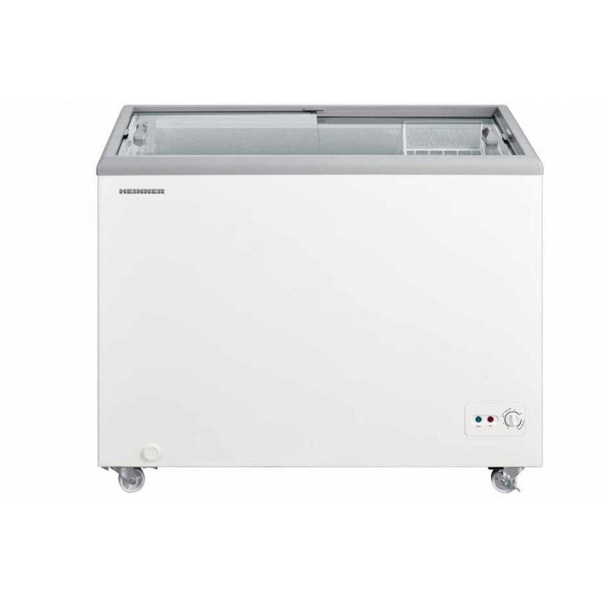 HEINNER HSF-M255WHC Freezer with Sliding Lid