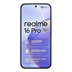 realme 16 Pro 17,3 cm (6.8") Две SIM-карты 5G 8 GB 256 GB 6500 mAh Пурпурный