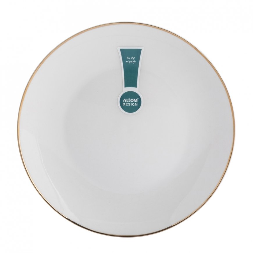 MariaPaula Klasyka Golden line dessert plate 20cm